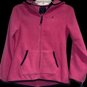 NAUTICA Zip-Up Fleece Hoodie L(12/14)
